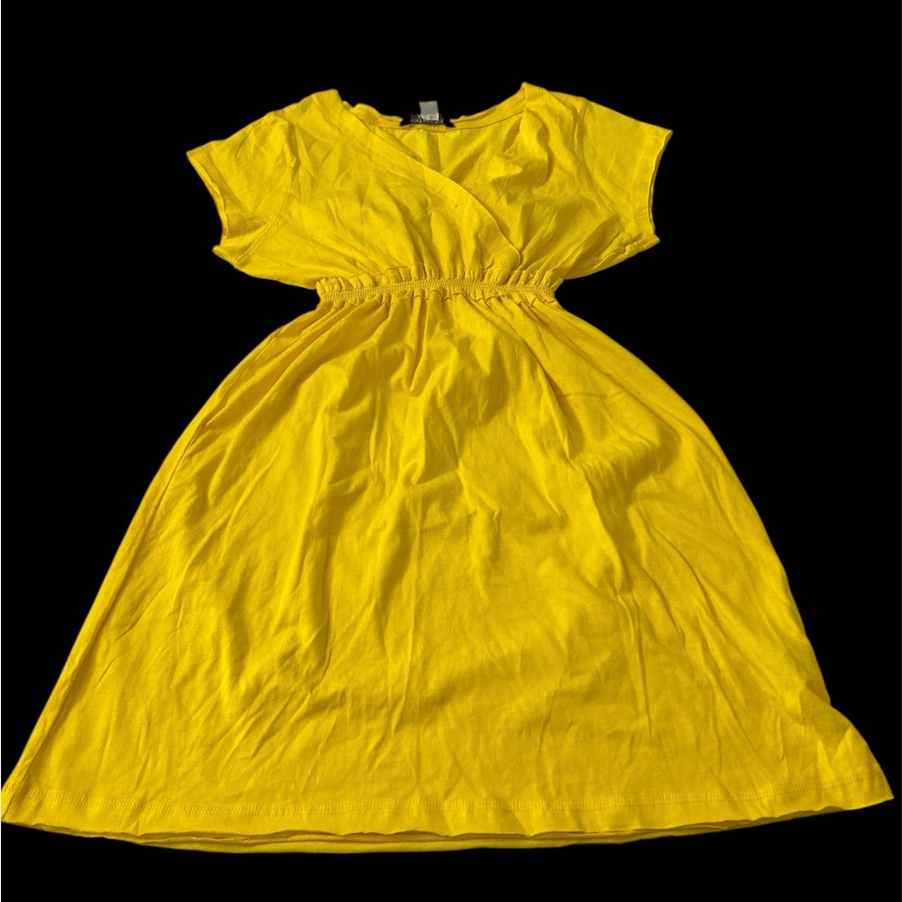 Vintage Yellow Mini Dress